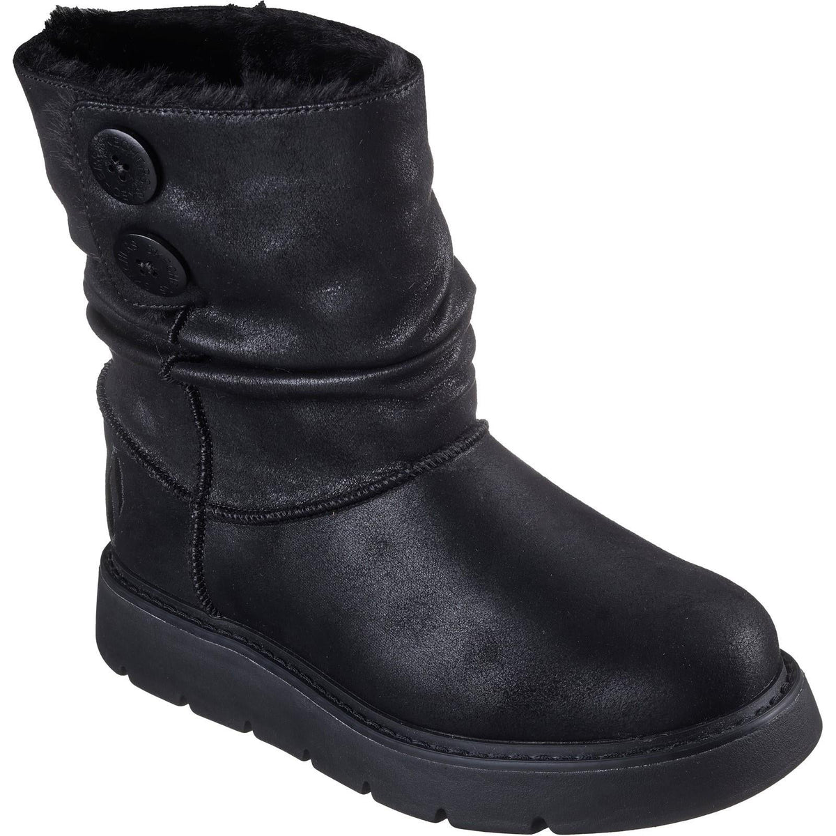 Women's Wide Fit Skechers 167889 Keepsakes Lite Freezing Boots