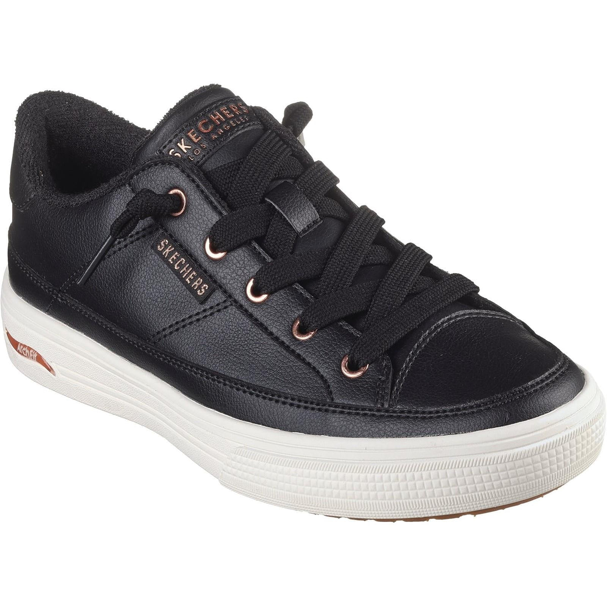Women's Wide Fit Skechers 177189 Arch Fit Arcade On My Way Sneakers