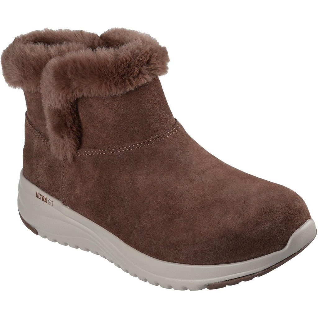 Women's Wide Fit Skechers 144775 Waterproof On The Go Stellar Boots