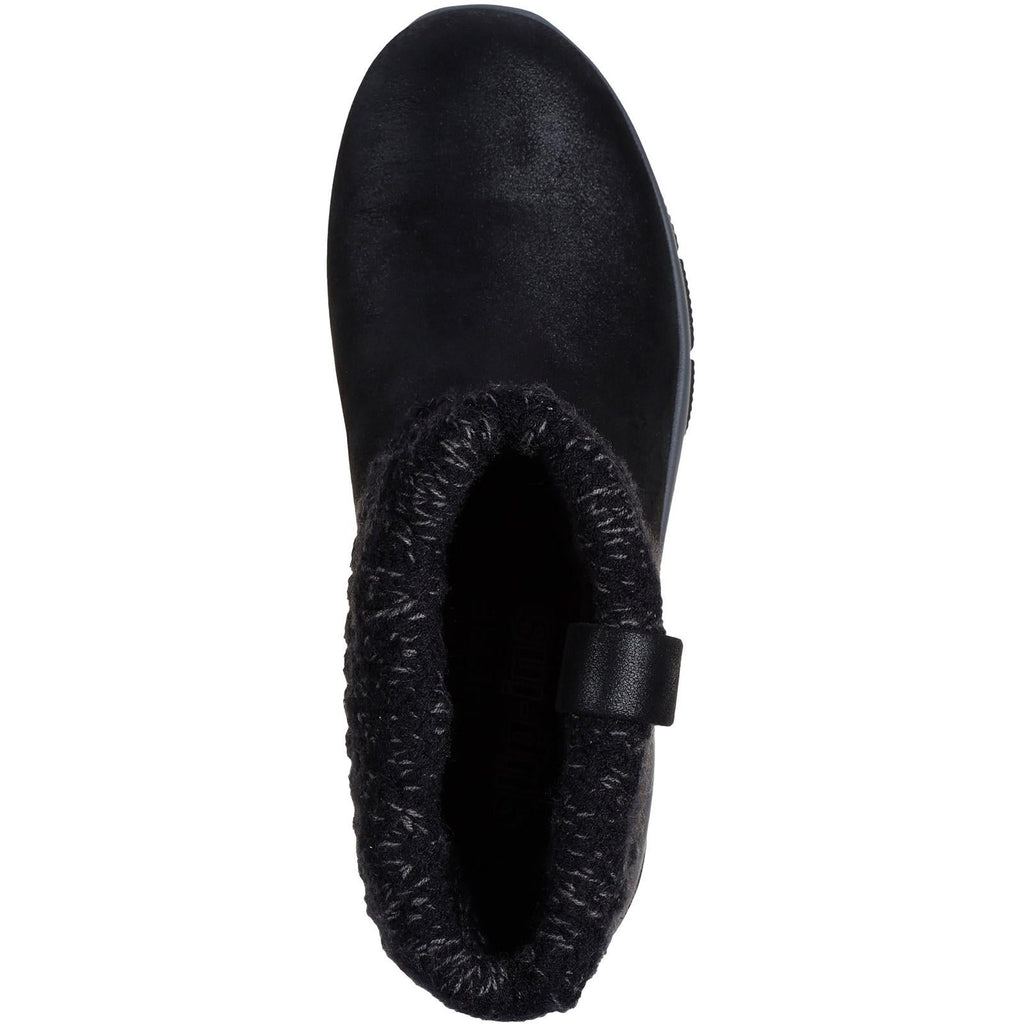 Women's Wide Fit Skechers 168033 Slip-ins Easy Going Cozy Weather 2 Boots