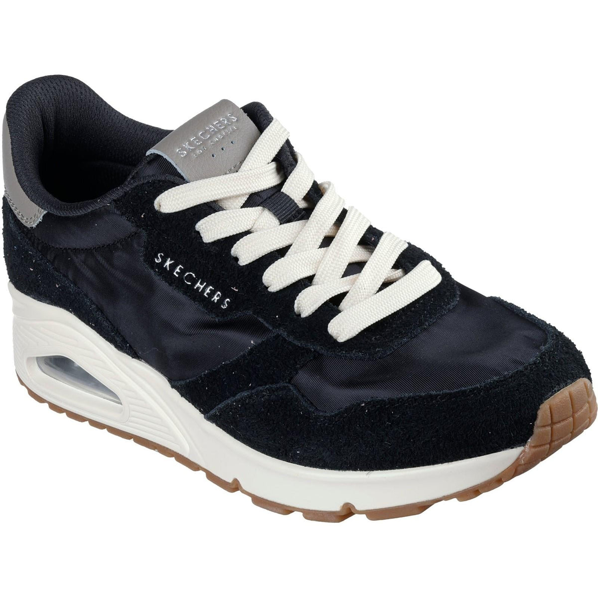Women's Wide Fit Skechers 177857 Uno Vintage Dayz Sneakers