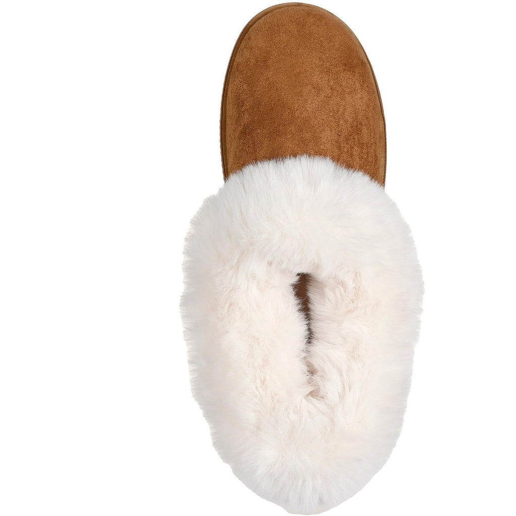 Women's Wide Fit Skechers 169012 Cozy Campfire Winter Nights Slippers