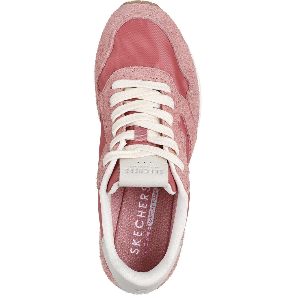 Women's Wide Fit Skechers 177857 Uno Vintage Dayz Sneakers