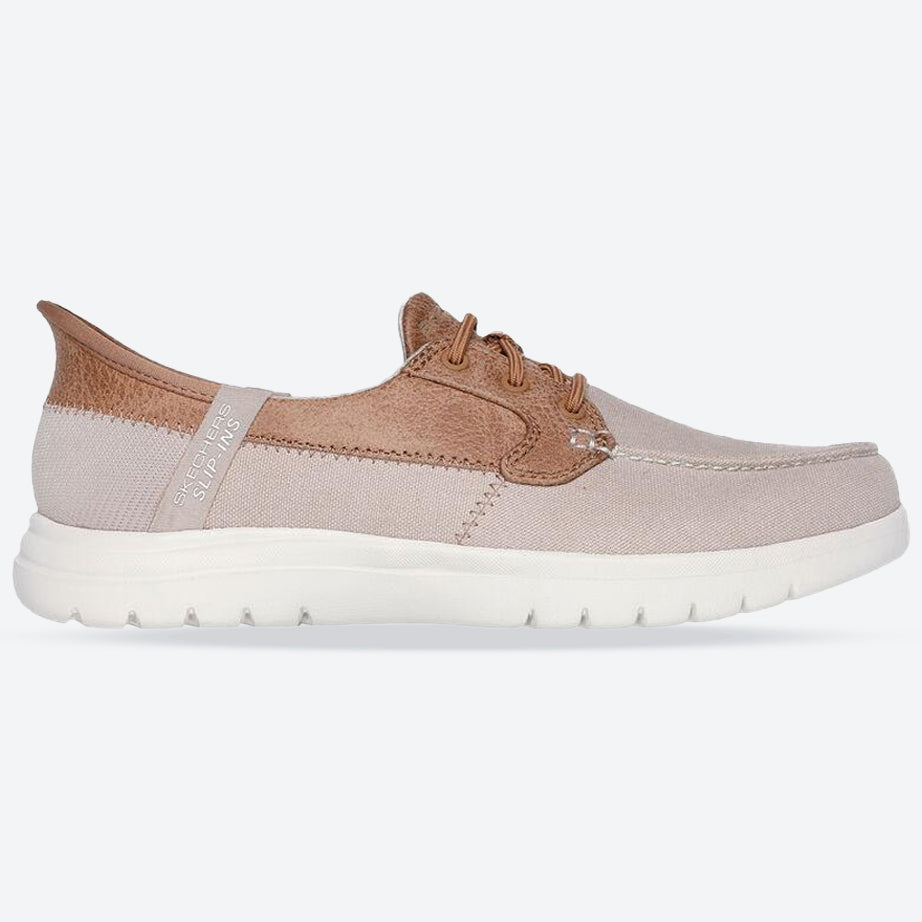 Women's Wide Fit Skechers 136536 Slip-ins On The Go Flex Palmilla Sneakers