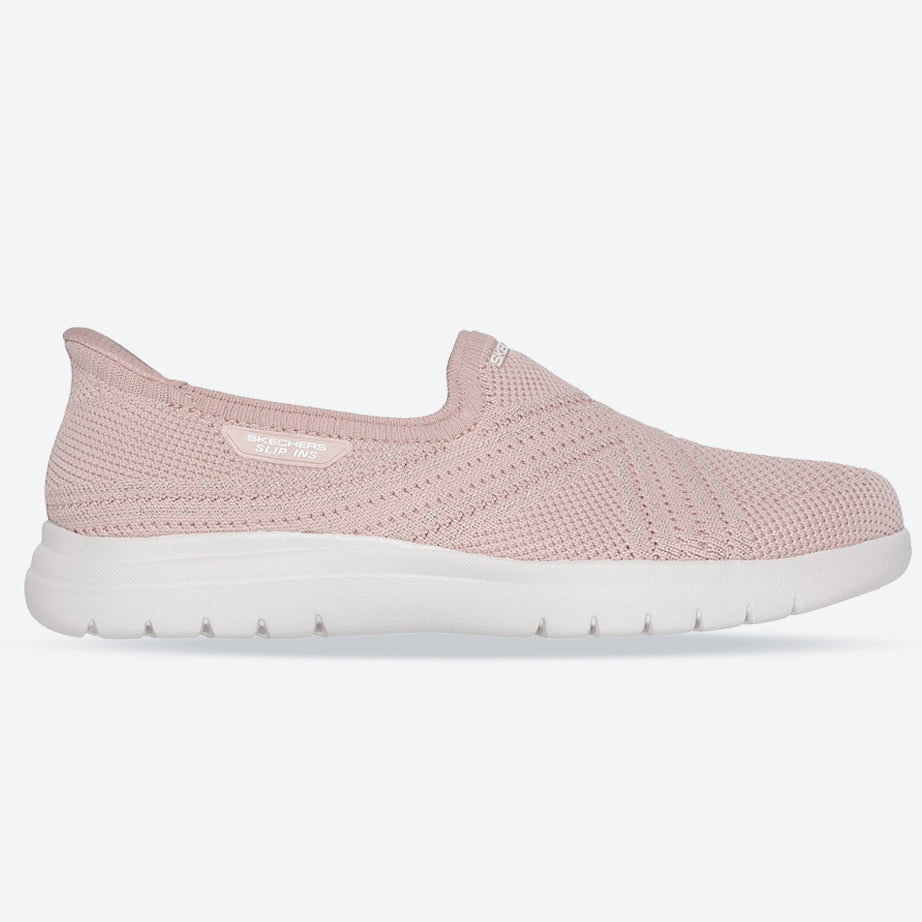 Women's Wide Fit Skechers 138100 Slip-ins On The Go Flex Excellency Shoes