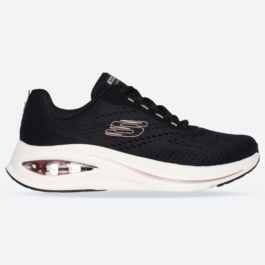Women's Wide Fit Skechers 150074 Skech Air Meta Sneakers