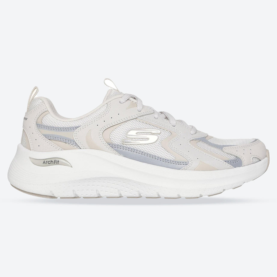 Women's Wide Fit Skechers 150332 Arch Fit 2.0 Vintage Luxe Sneakers