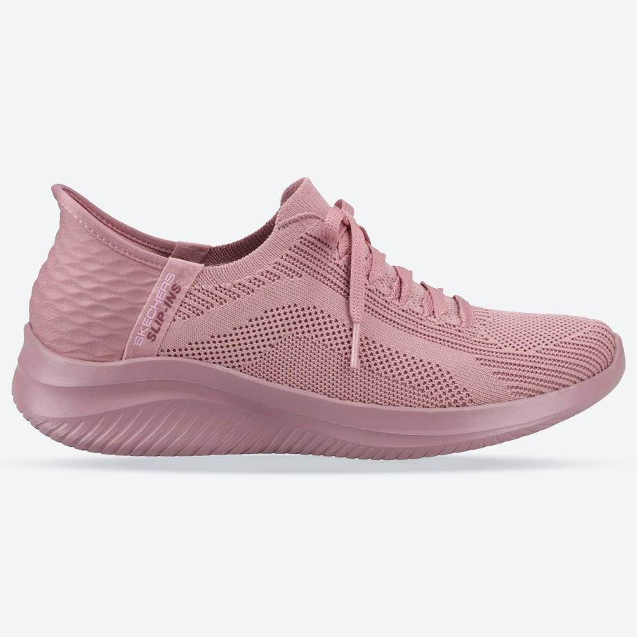 Women's Wide Fit Skechers 150447 Slip-ins Ultra Flex 3.0 Pure Color Sneakers
