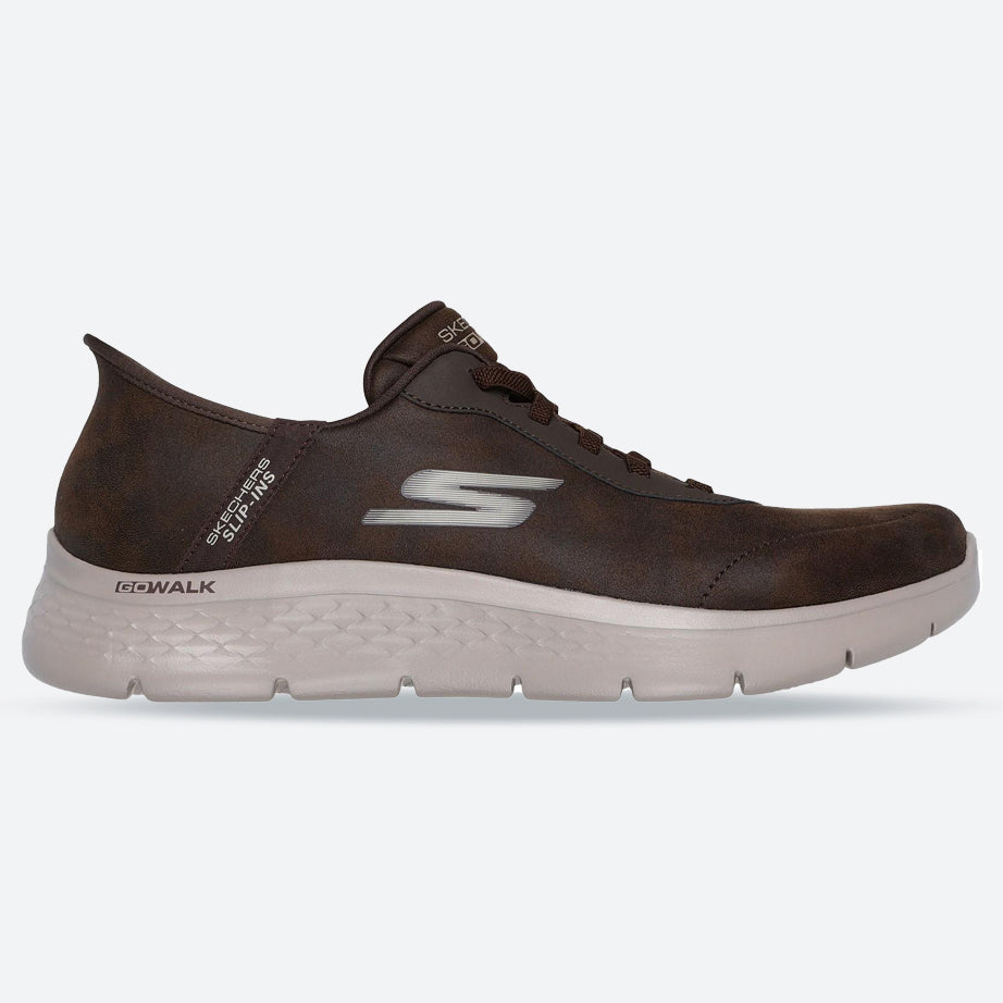 Men's Wide Fit Skechers 216326 Slip-ins Go Walk Flex Smooth Motion Sneakers