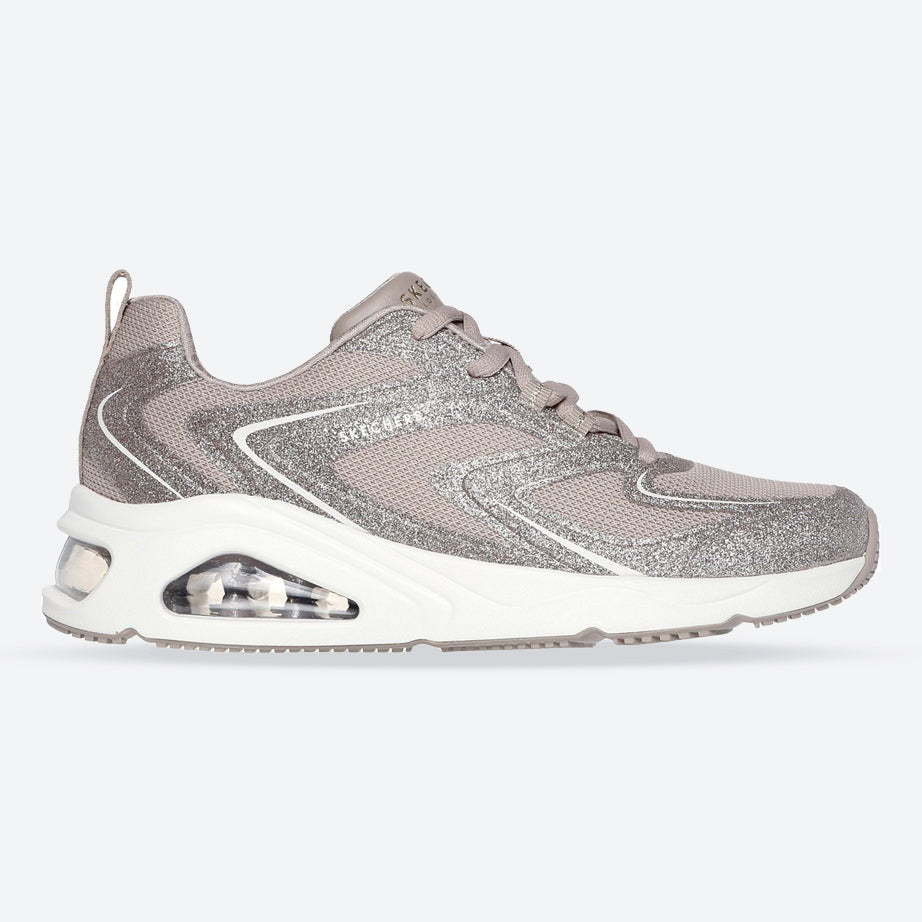 Women's Wide Fit Skechers 177411 Tres-Air Uno Glit Airy Sneakers