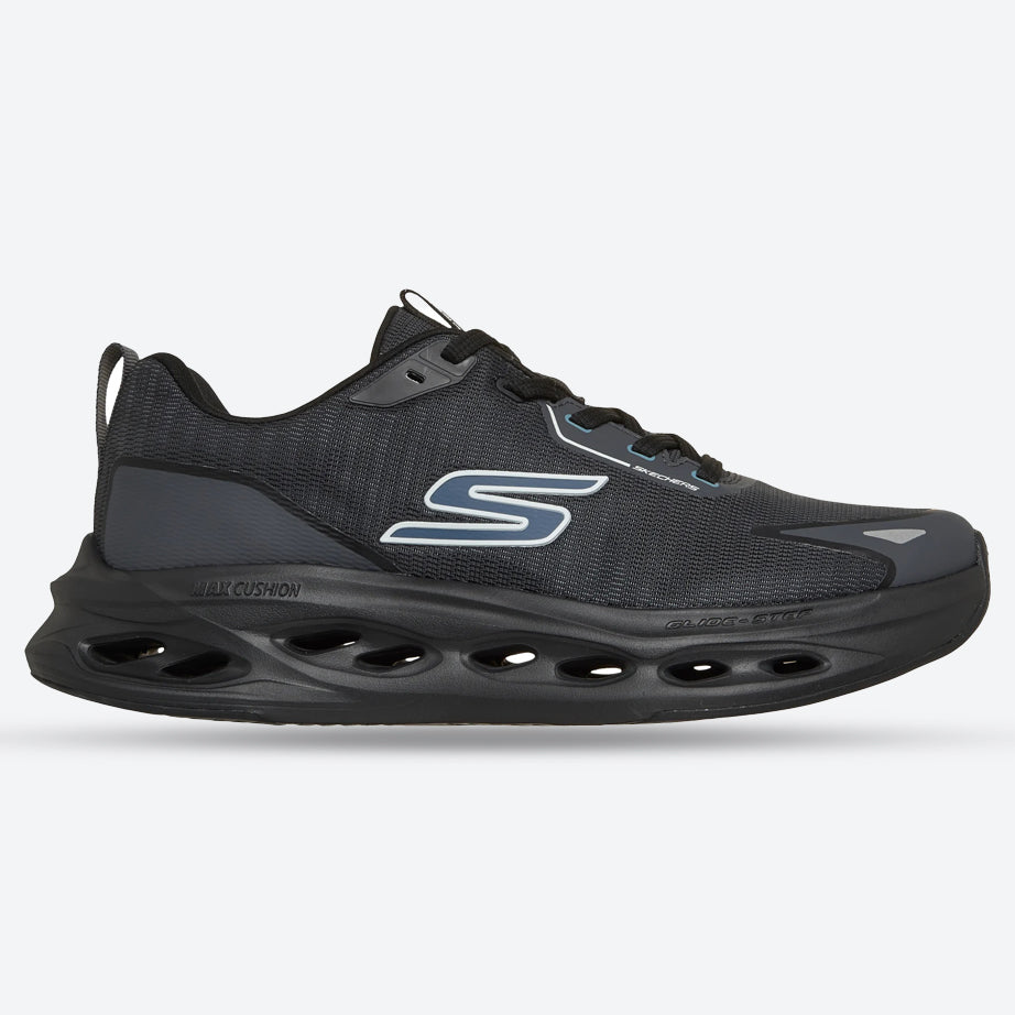 Men's Wide Fit Skechers 220417 Max Cushioning Glide Step Tukker Lace Up Sneakers
