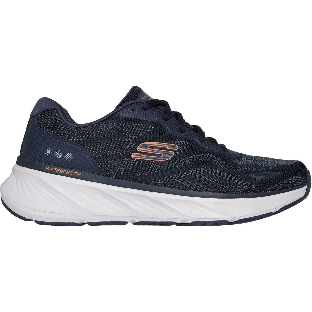Men's Relaxed Fit Skechers 232842 Waterproof Edgeride Konzo Sneakers