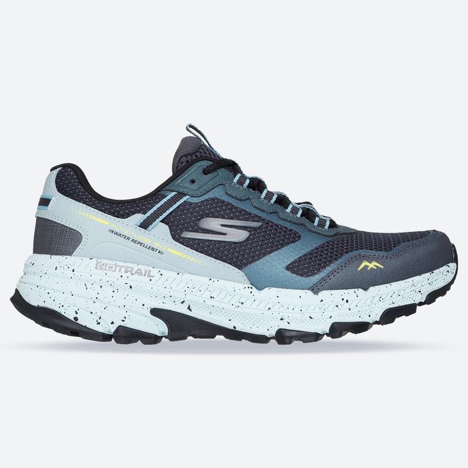 Women's Wide Fit Skechers 129525 Gorun Trail Altitude 2.0 Ravine Sneakers