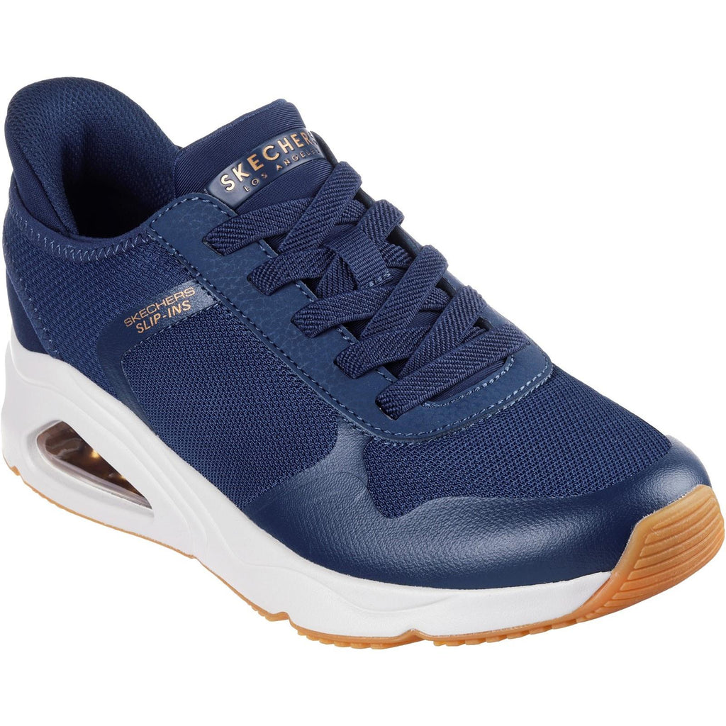 Women's Wide Fit Skechers 177116 Slip-ins Tres Air Uno Easy Steppers Sneakers
