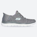 Women's Wide Fit Skechers 149937 Slip-ins Summits Dazzling Sneakers