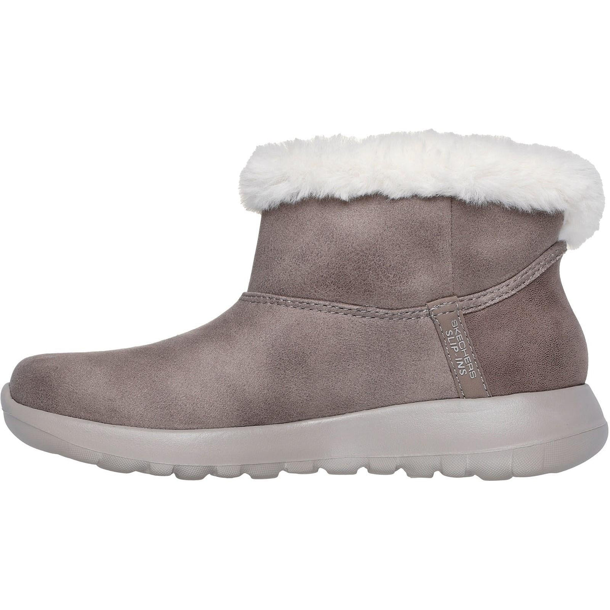 Women's Wide Fit Skechers 144800 Slip-ins On The Go Joy Cozy Dream Boots
