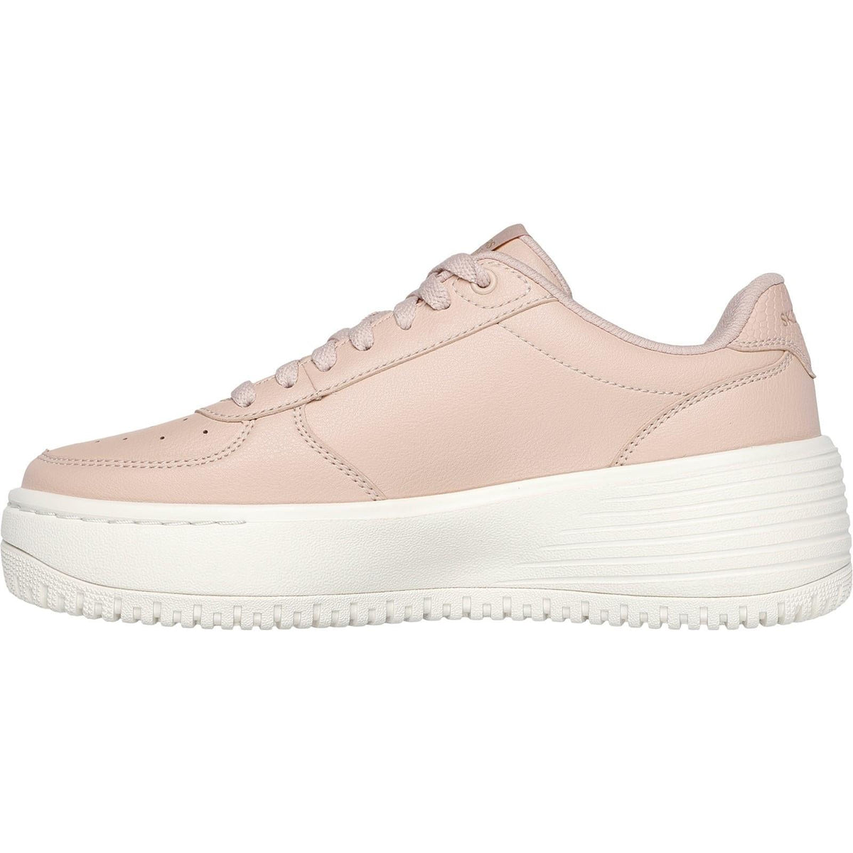 Women's Wide Fit Skechers 185110 Court Classics Grand 92 Be Lifted Sneakers