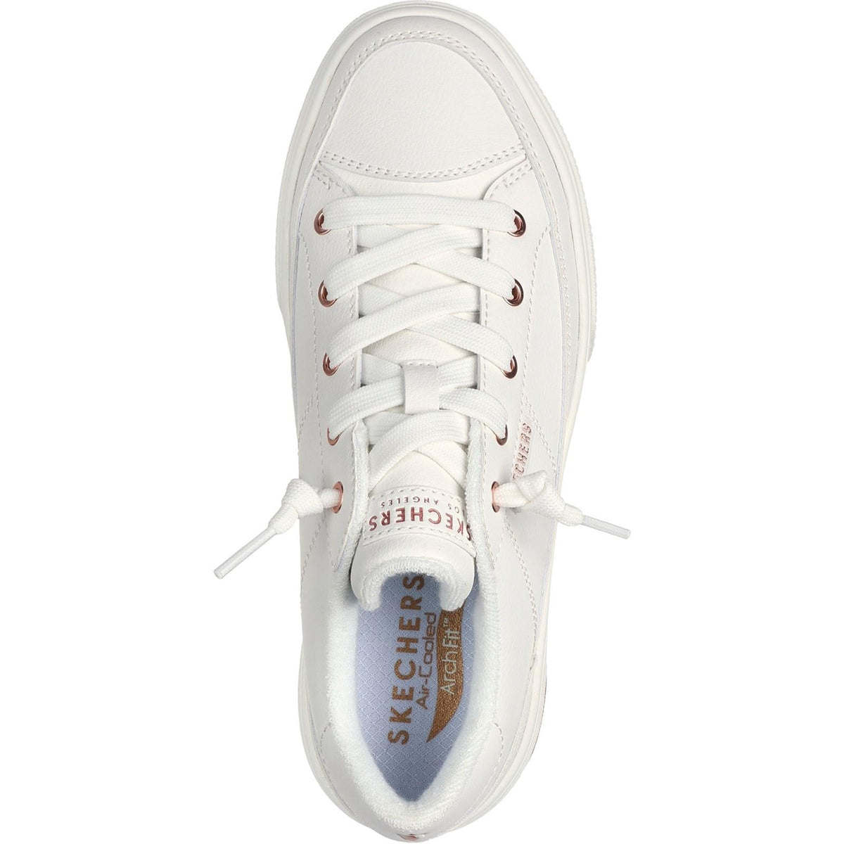 Women's Wide Fit Skechers 177189 Arch Fit Arcade On My Way Sneakers