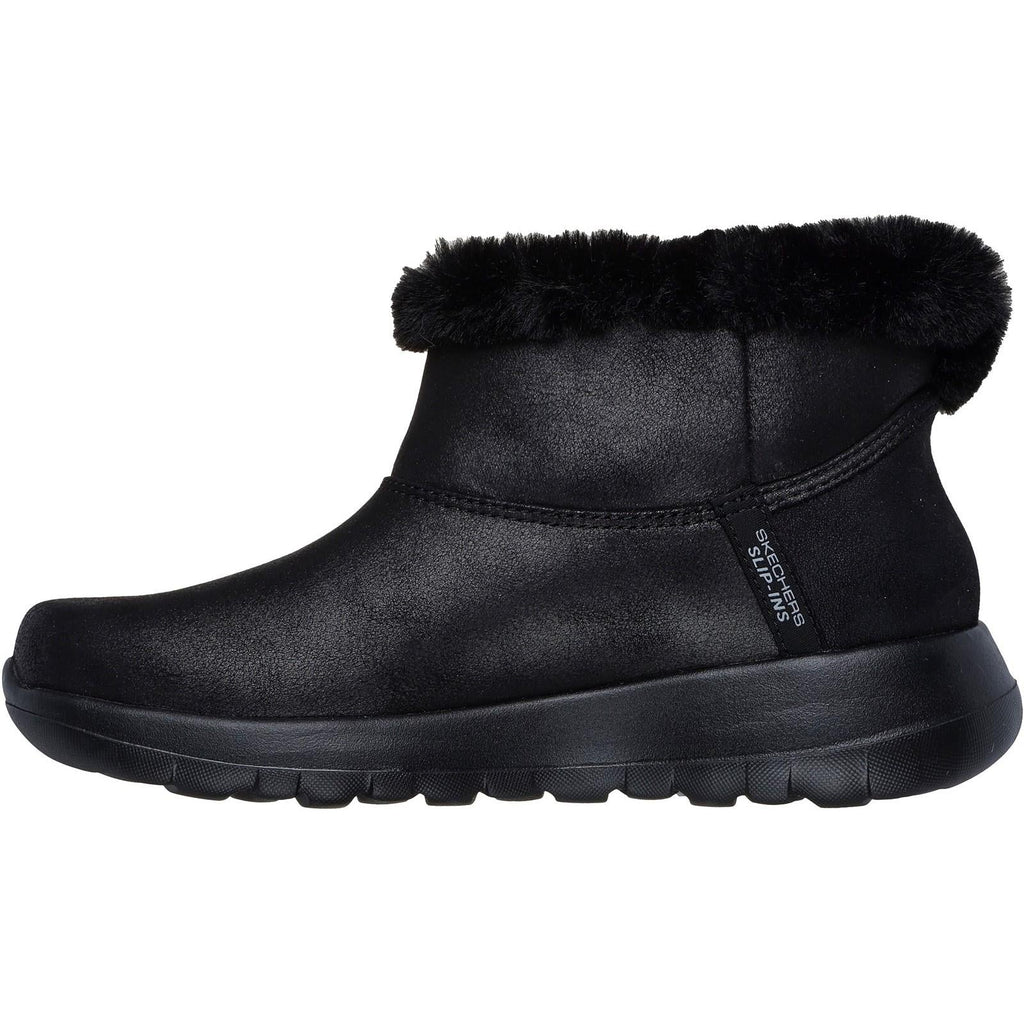 Women's Wide Fit Skechers 144800 Slip-ins On The Go Joy Cozy Dream Boots