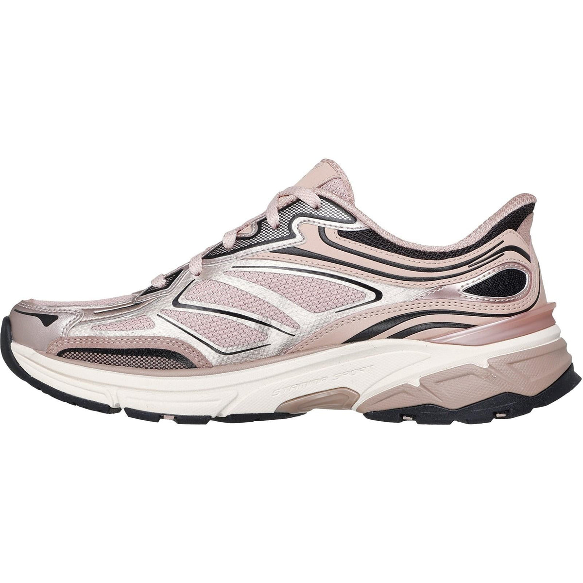 Women's Wide Fit Skechers 150710 Slip-ins Stamina Sport Sneakers