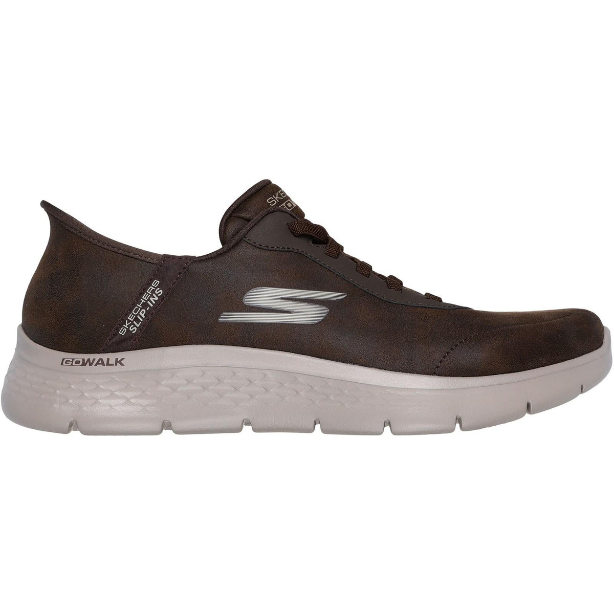 Men's Wide Fit Skechers 216326 Slip-ins Go Walk Flex Smooth Motion Sneakers