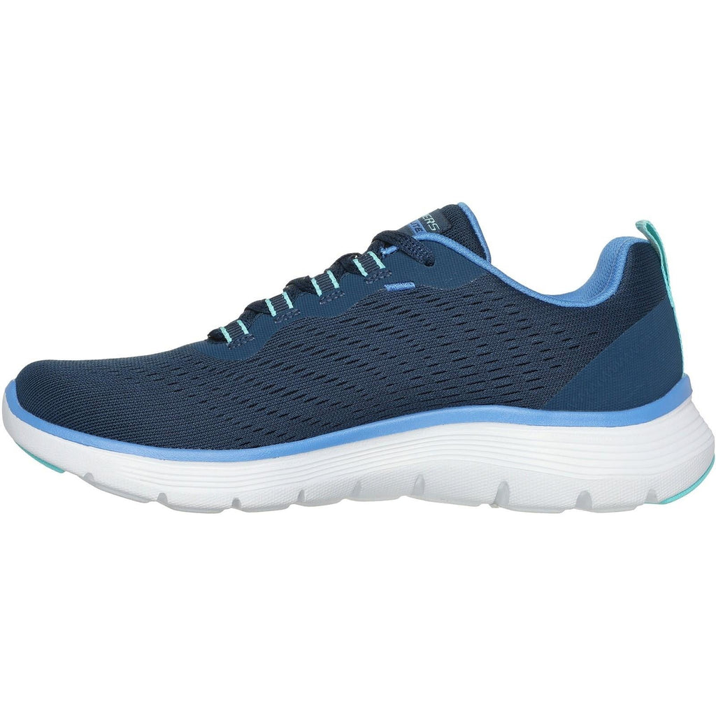 Women's Wide Fit Skechers 150201 Flex Appeal 5.0 New Path Sneaker