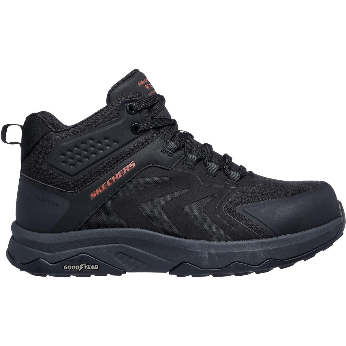 Men's Wide Fit Skechers 200256EC Work Speed Flex Trekker Boots