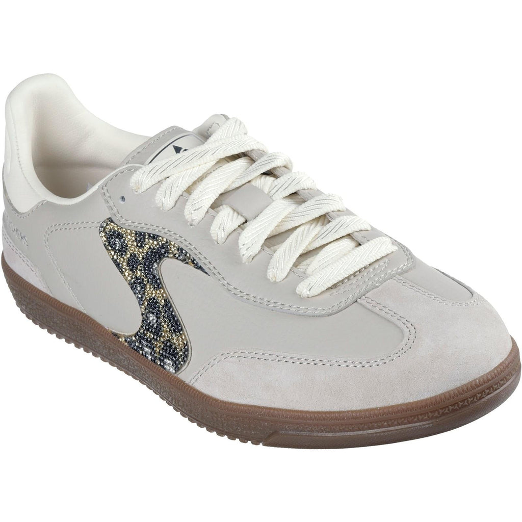 Women's Wide Fit Skechers 185239 Hotshot Shimmering Spots Sneakers