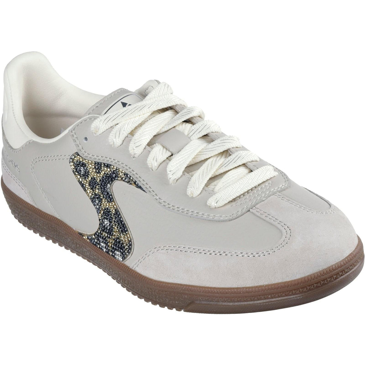 Women's Wide Fit Skechers 185239 Hotshot Shimmering Spots Sneakers
