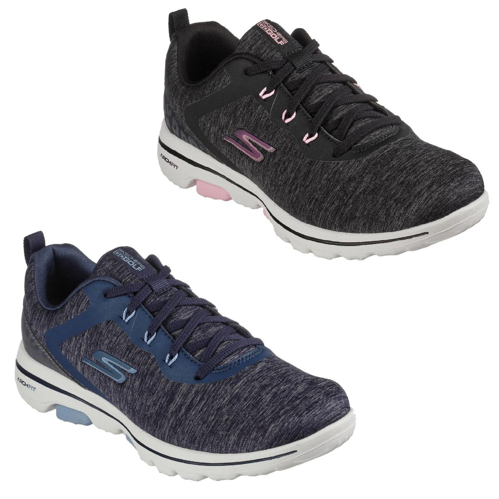 Women's Wide Fit Skechers Go Golf Walk 5 Sneakers