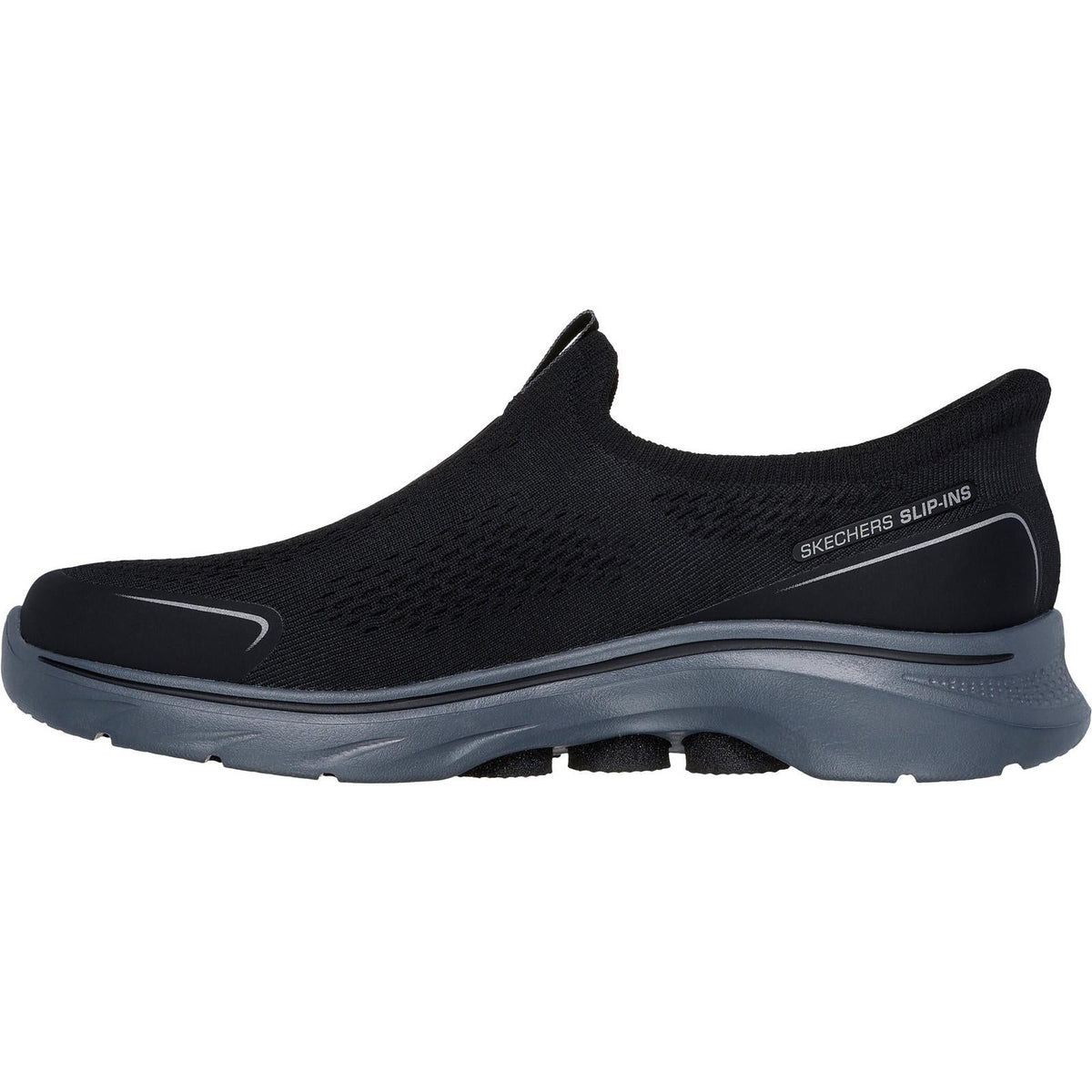 Men's Wide Fit Skechers 216553 Slip-ins Go Walk 7 Easy On Evolution Sneakers