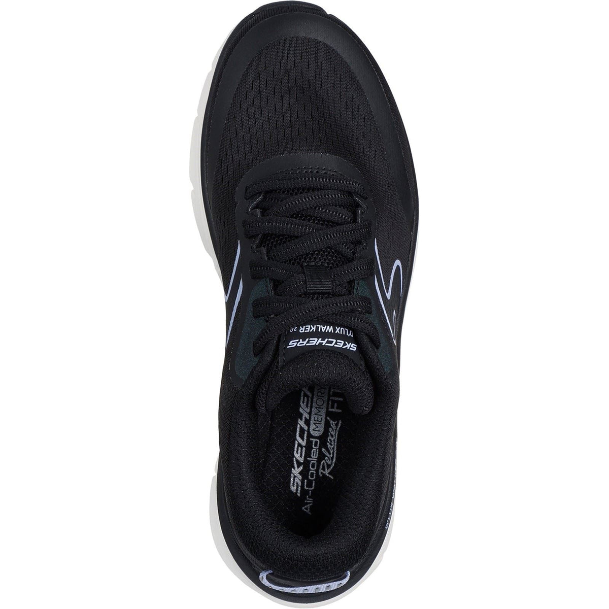 Women's Wide Fit Skechers 150007 D'lux Walker 2.0 Active Pace Sneakers