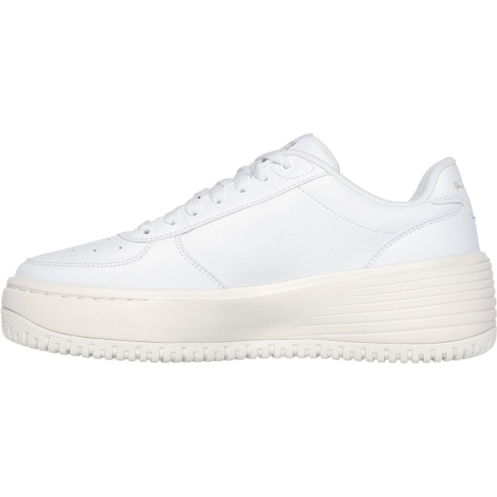 Women's Wide Fit Skechers 185110 Court Classics Grand 92 Be Lifted Sneakers