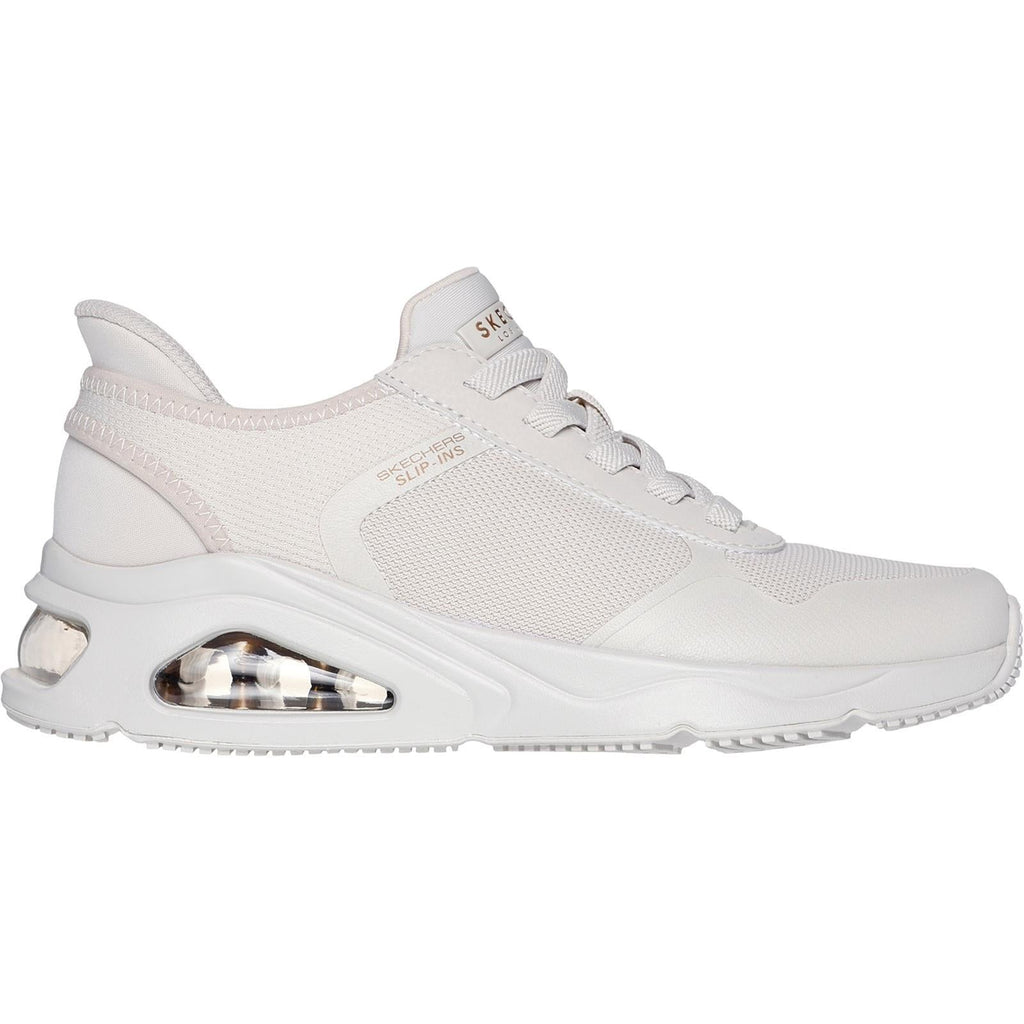 Women's Wide Fit Skechers 177116 Slip-ins Tres Air Uno Easy Steppers Sneakers