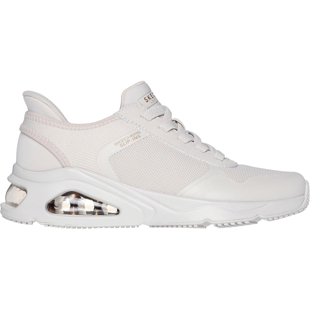 Women's Wide Fit Skechers 177116 Slip-ins Tres Air Uno Easy Steppers Sneakers