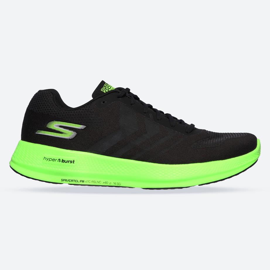 Men's Wide Fit Skechers Go Run Razor + Razor + Sports Sneakers