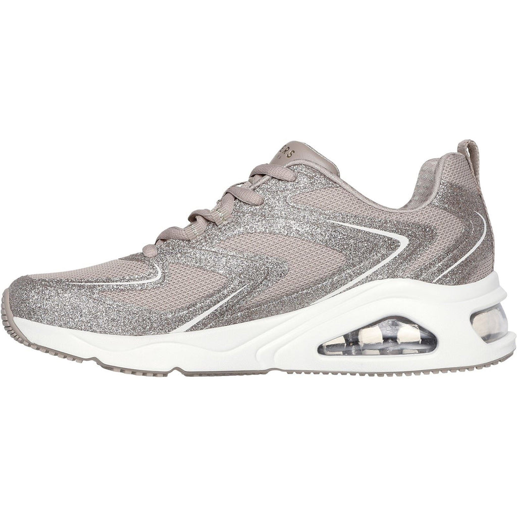 Women's Wide Fit Skechers 177411 Tres-Air Uno Glit Airy Sneakers