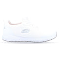 Men's Wide Fit Skechers 200051EC Squad Sr Myton Sneakers - White