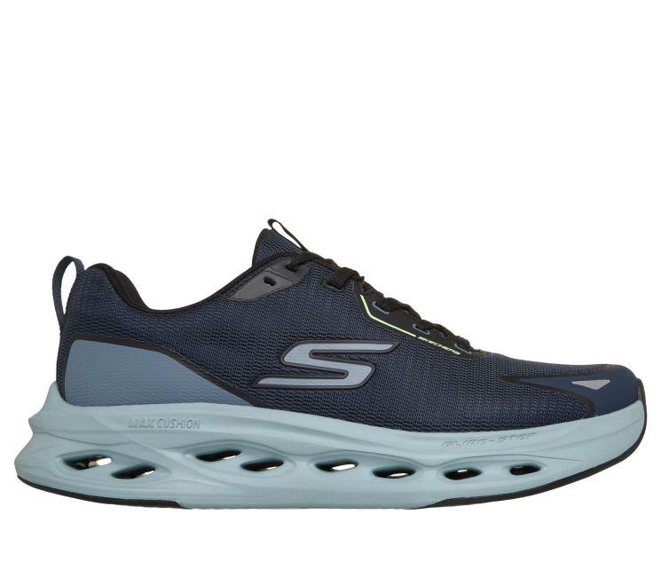 Men's Wide Fit Skechers 220417 Max Cushioning Glide Step Tukker Lace Up Sneakers