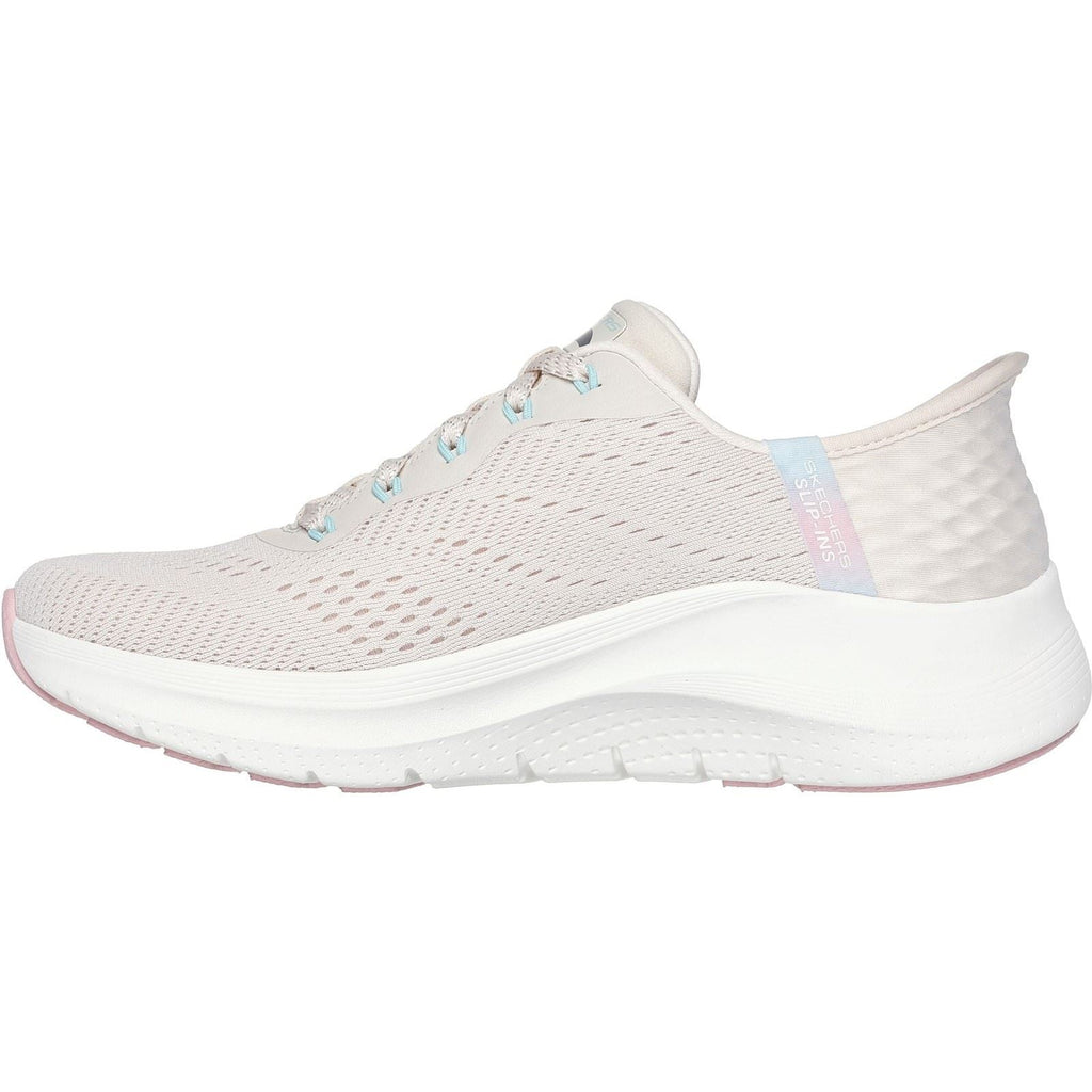 Women's Wide Fit Skechers 150066 Slip-ins Arch Fit 2.0 Easy Chic Sneakers