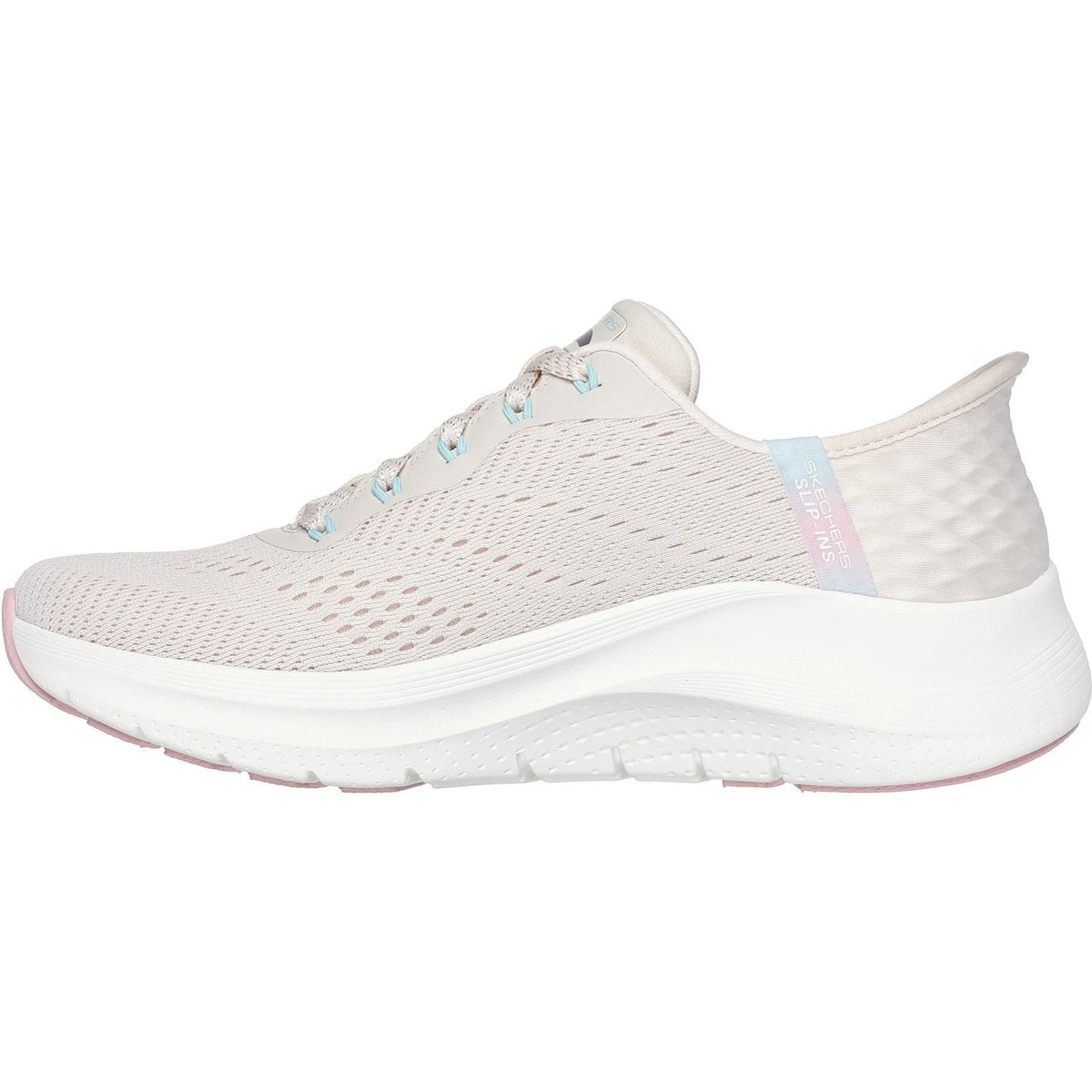 Women's Wide Fit Skechers 150066 Slip-ins Arch Fit 2.0 Easy Chic Sneakers