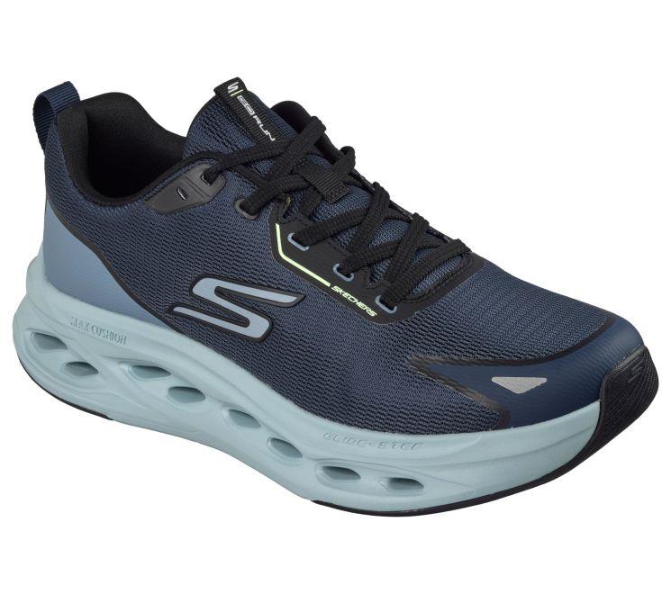 Men's Wide Fit Skechers 220417 Max Cushioning Glide Step Tukker Lace Up Sneakers
