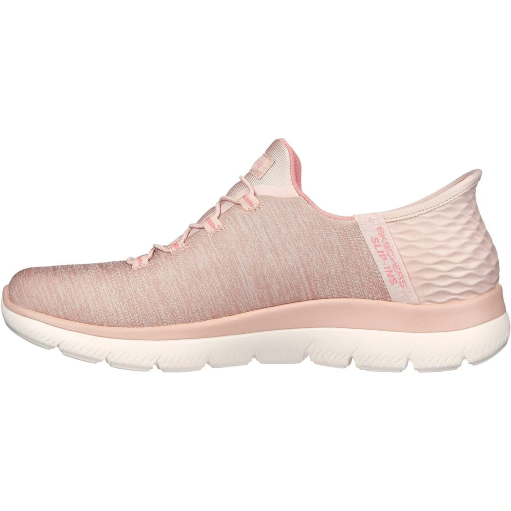 Women's Wide Fit Skechers 149937 Slip-ins Summits Dazzling Sneakers