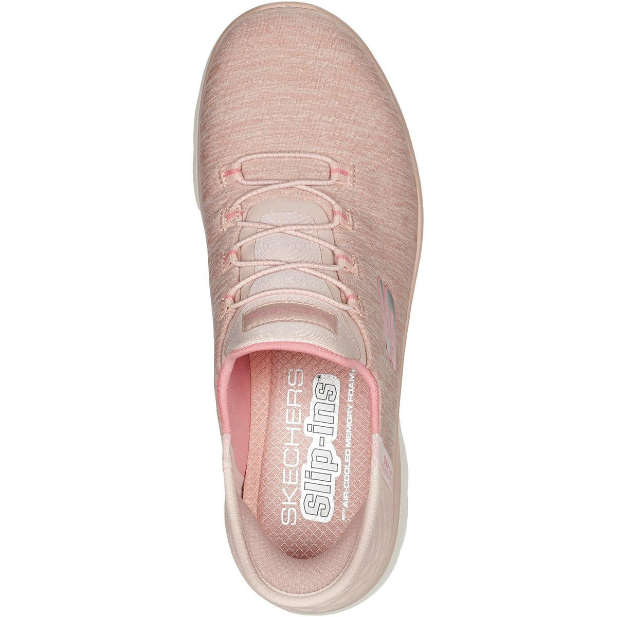 Women's Wide Fit Skechers 149937 Slip-ins Summits Dazzling Sneakers