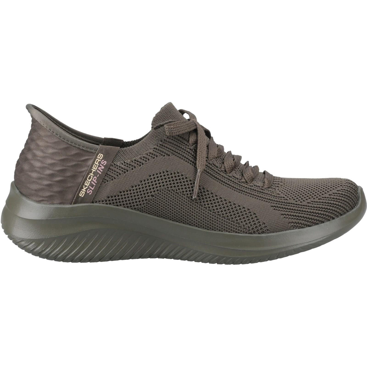 Women's Wide Fit Skechers 150447 Slip-ins Ultra Flex 3.0 Pure Color Sneakers