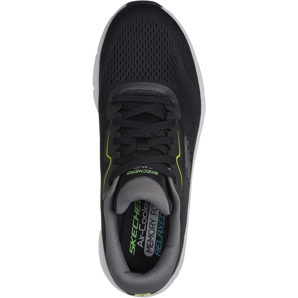 Men's Wide Fit Skechers 232714 D'lux Walker 2.0 Swave Sneakers