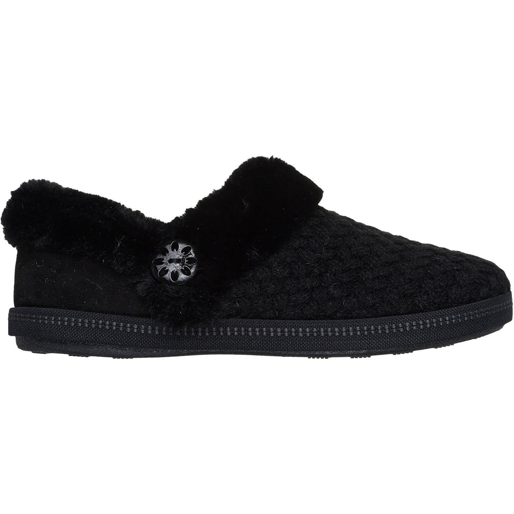 Women's Wide Fit Skechers 169041 Cozy Campfire Frosty Promise Slippers
