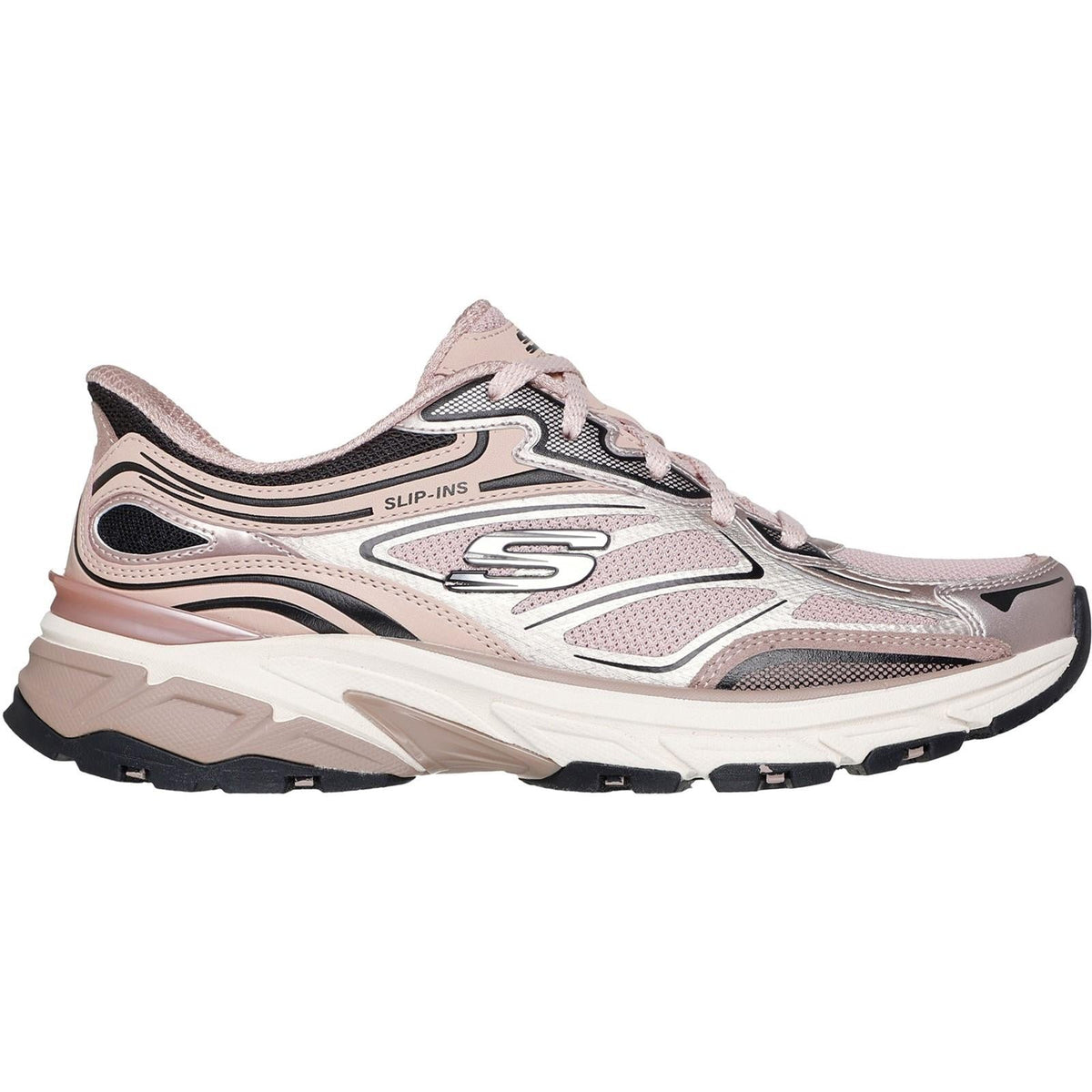Women's Wide Fit Skechers 150710 Slip-ins Stamina Sport Sneakers