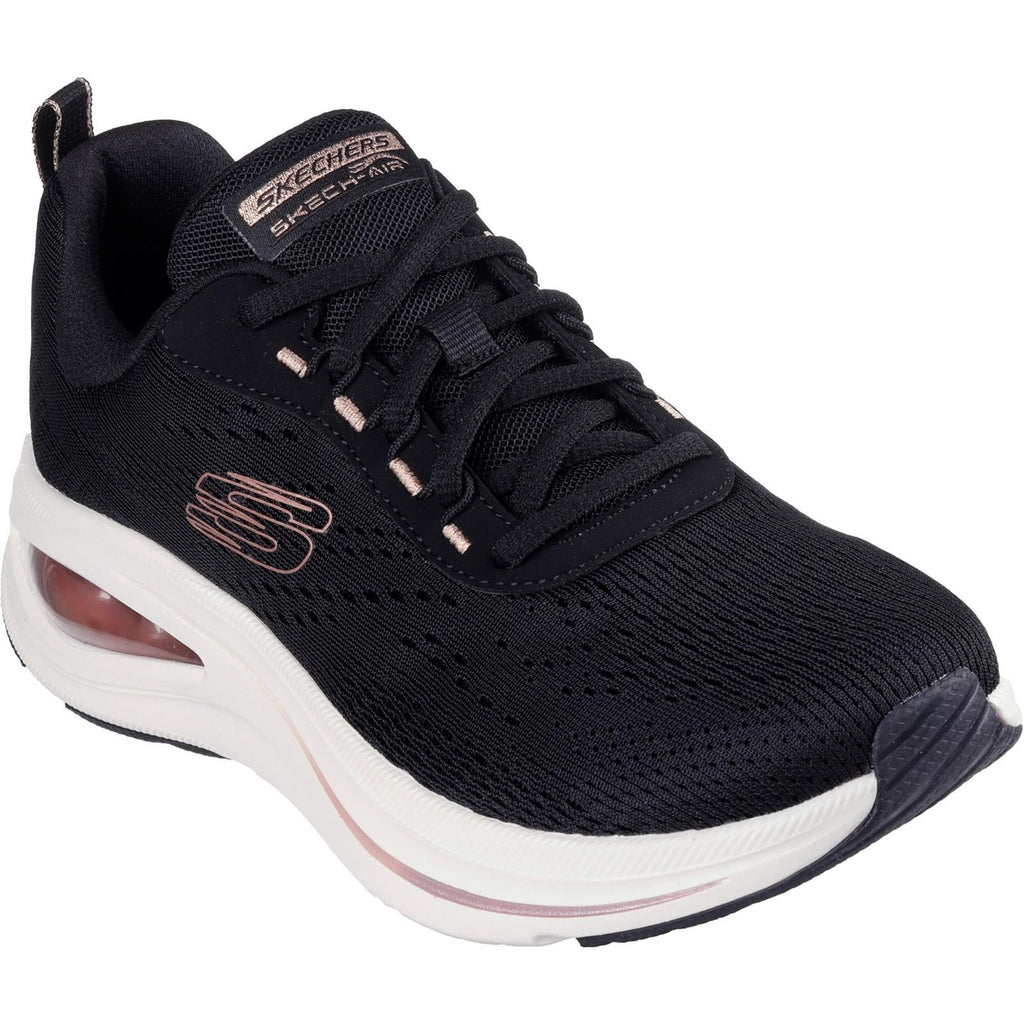 Women's Wide Fit Skechers 150074 Skech Air Meta Sneakers