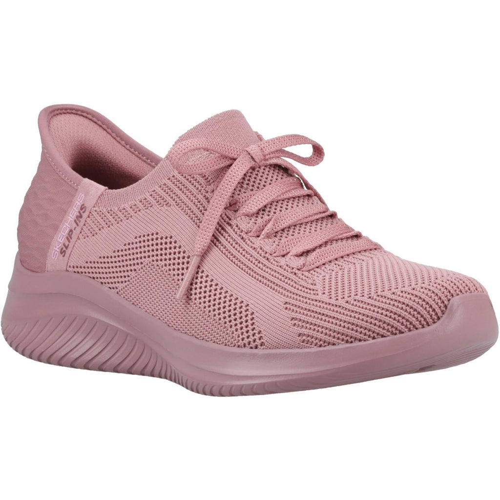 Women's Wide Fit Skechers 150447 Slip-ins Ultra Flex 3.0 Pure Color Sneakers